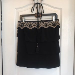 White House Black Market sleeves top